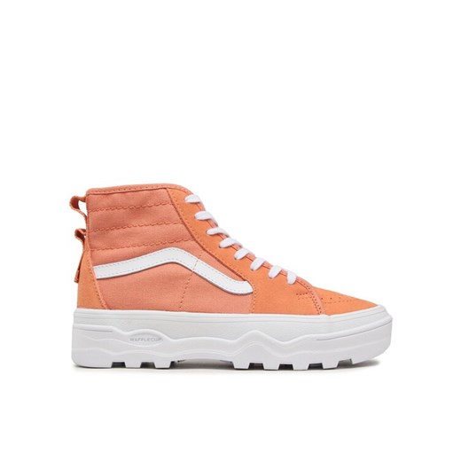 Vans Sneakersy Sentry Sk8-Hi VN0A4BVWBM51 Pomarańczowy ze sklepu MODIVO w kategorii Trampki damskie - zdjęcie 182633083