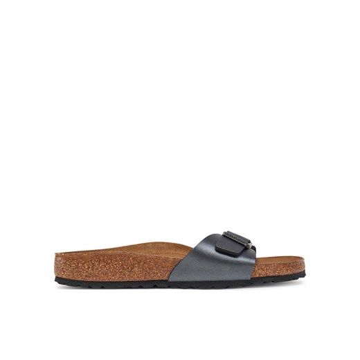 Birkenstock Klapki Madrid Birko-Flor 1021532 Szary 37 MODIVO