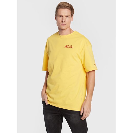 New Era T-Shirt Food Graphic 60284764 Żółty Oversize New Era XL MODIVO