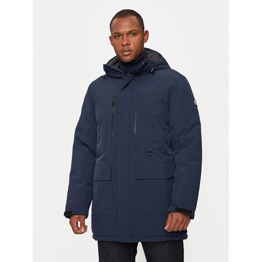 Whistler Parka Bluff M W-PRO 10000 W244057 Granatowy Regular Fit ze sklepu MODIVO w kategorii Kurtki męskie - zdjęcie 182633124