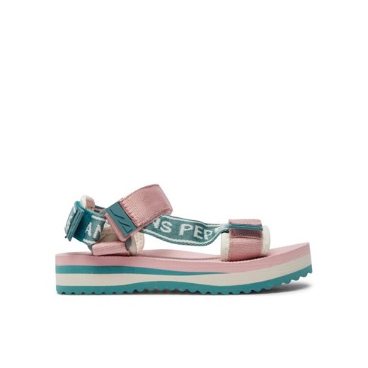 Pepe Jeans Sandały Pool Jelly G PGS70060 Różowy ze sklepu MODIVO w kategorii Sandały dziecięce - zdjęcie 182633200