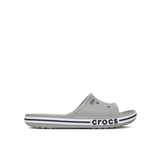 Crocs Klapki BAYABAND SLIDE 205392-007 Szary ze sklepu MODIVO w kategorii Klapki męskie - zdjęcie 182633231