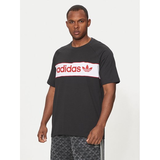 adidas T-Shirt Archive IS1404 Czarny Regular Fit ze sklepu MODIVO w kategorii T-shirty męskie - zdjęcie 182633232