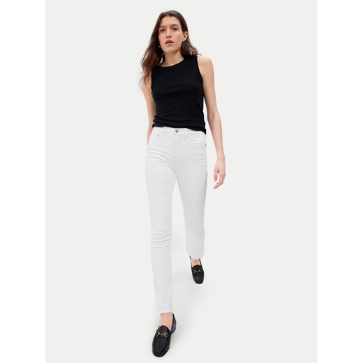 Gap Jeansy 570955-00 Biały Slim Fit ze sklepu MODIVO w kategorii Jeansy damskie - zdjęcie 182633251