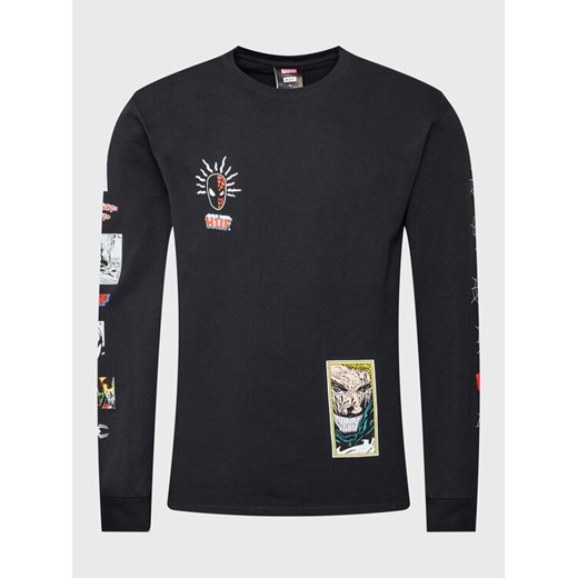 HUF Longsleeve MARVEL Spidey Sense TS02054 Czarny Regular Fit ze sklepu MODIVO w kategorii T-shirty męskie - zdjęcie 182633264