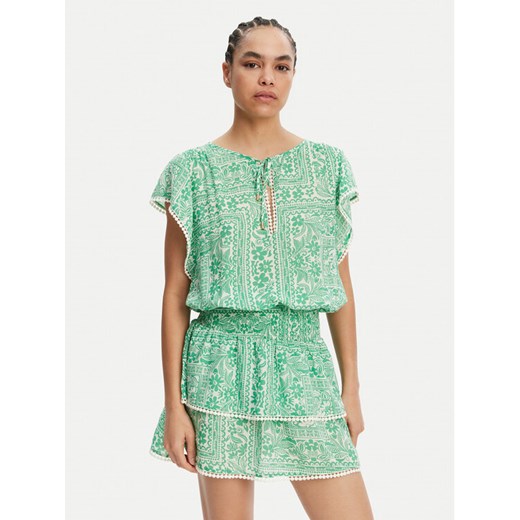 Melissa Odabash Sukienka letnia Keri Zielony Regular Fit ze sklepu MODIVO w kategorii Sukienki - zdjęcie 182633340