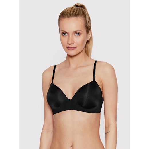 Calvin Klein Underwear Biustonosz bezfiszbinowy 000QF4081E Czarny ze sklepu MODIVO w kategorii Biustonosze - zdjęcie 182633404