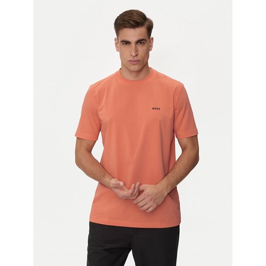 Boss T-Shirt Tee 50506373 Czerwony Regular Fit ze sklepu MODIVO w kategorii T-shirty męskie - zdjęcie 182633453