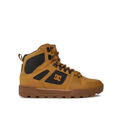 DC Sneakersy Pure Ht Wr ADYB100018 Brązowy ze sklepu MODIVO w kategorii Buty zimowe męskie - zdjęcie 182633581