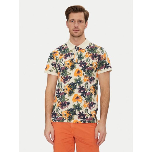 Blend Polo 20718253 Beżowy Regular Fit ze sklepu MODIVO w kategorii T-shirty męskie - zdjęcie 182633654