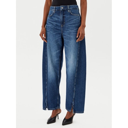 BOSS Jeansy 50534206 Niebieski Balloon Fit ze sklepu MODIVO w kategorii Jeansy damskie - zdjęcie 182633672