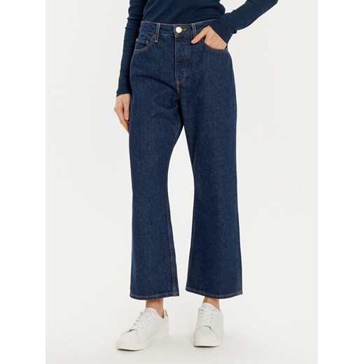 Tommy Hilfiger Jeansy WW0WW42199 Granatowy Loose Fit ze sklepu MODIVO w kategorii Jeansy damskie - zdjęcie 182633754