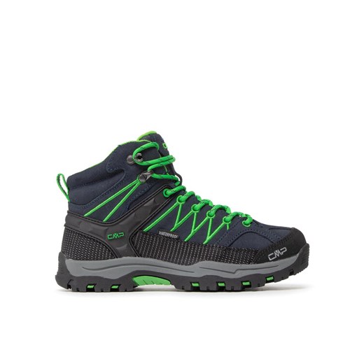 CMP Trekkingi Kids Rigek Mid Trekking Shoe Wp 3Q12944J Granatowy ze sklepu MODIVO w kategorii Buty trekkingowe dziecięce - zdjęcie 182633783