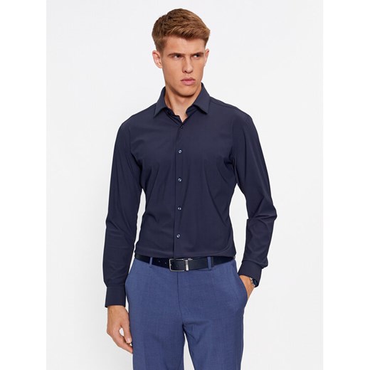 Boss Koszula P-Hank-S-Kent-C1-222 50503554 Granatowy Slim Fit ze sklepu MODIVO w kategorii Koszule męskie - zdjęcie 182633801