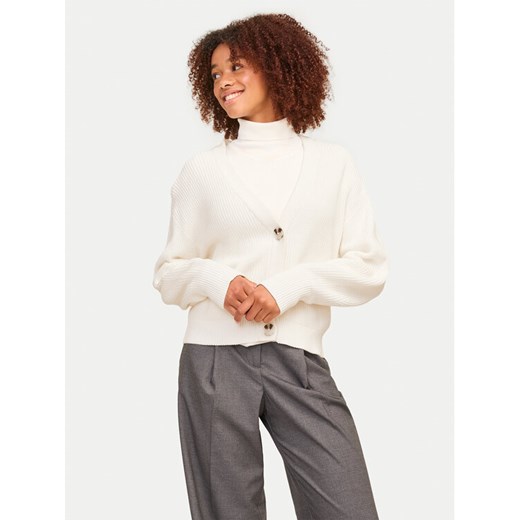 JJXX Kardigan Eliana 12255138 Biały Regular Fit ze sklepu MODIVO w kategorii Swetry damskie - zdjęcie 182633811