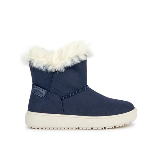 Geox Kozaki J Theleven Girl J36HUD 000AU C4021 D Granatowy ze sklepu MODIVO w kategorii Buty zimowe dziecięce - zdjęcie 182633834