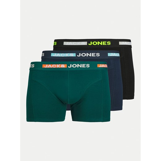 Jack&Jones Junior Komplet 3 par bokserek Scott 12260352 Kolorowy Jack&jones Junior 140 MODIVO