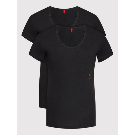 Hugo Komplet 2 t-shirtów Twin 50469660 Czarny Regular Fit ze sklepu MODIVO w kategorii Bluzki damskie - zdjęcie 182633900