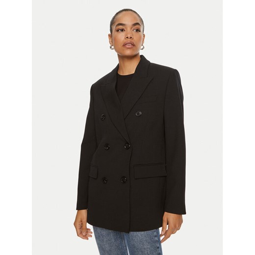 Pinko Marynarka Guinea 103695 A1XX Czarny Regular Fit ze sklepu MODIVO w kategorii Marynarki damskie - zdjęcie 182633910
