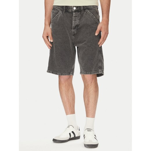 Jack&Jones Szorty jeansowe Alex 12273238 Szary Baggy Fit ze sklepu MODIVO w kategorii Spodenki męskie - zdjęcie 182633933