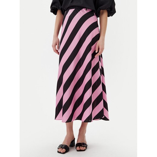 LOLA CASADEMUNT Spódnica LS2508003 Różowy Regular Fit ze sklepu MODIVO w kategorii Spódnice - zdjęcie 182633940