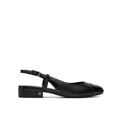 MICHAEL Michael Kors Sandały Perla Flex Sling Flat 40R4PLFP1L Czarny ze sklepu MODIVO w kategorii Sandały damskie - zdjęcie 182633944