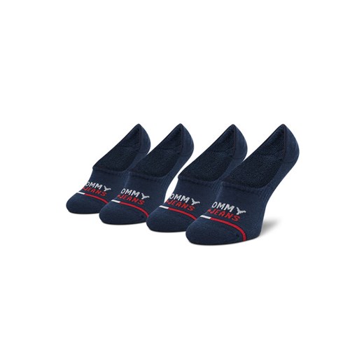 Tommy Jeans Zestaw 2 par stopek unisex 701218959 Granatowy ze sklepu MODIVO w kategorii Skarpetki męskie - zdjęcie 182633980