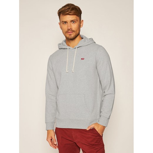 Levi's® Bluza New Orginal 34581-0000 Szary Regular Fit ze sklepu MODIVO w kategorii Bluzy męskie - zdjęcie 182633982