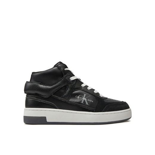 Calvin Klein Jeans Sneakersy Basket Cupsole High Mix Ml Mtr YW0YW01489 Czarny 37 MODIVO