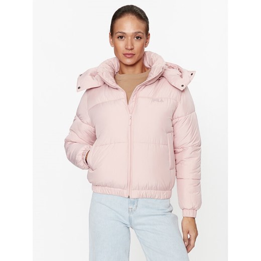 Fila Kurtka zimowa FAW0549 Różowy Regular Fit ze sklepu MODIVO w kategorii Kurtki damskie - zdjęcie 182634103