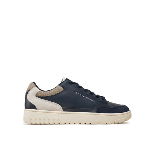 Tommy Hilfiger Sneakersy Th Basket Core FM0FM05058 Granatowy ze sklepu MODIVO w kategorii Buty sportowe męskie - zdjęcie 182634143