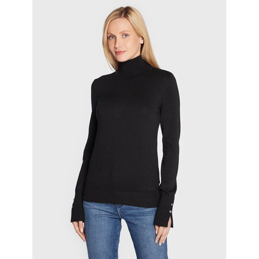 Guess Golf Paule W2BR53 Z2V62 Czarny Slim Fit ze sklepu MODIVO w kategorii Swetry damskie - zdjęcie 182634223