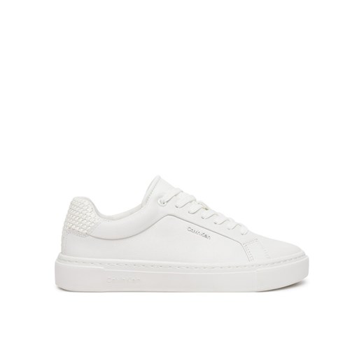 Calvin Klein Sneakersy HW0HW02298 Biały ze sklepu MODIVO w kategorii Buty sportowe damskie - zdjęcie 182634260