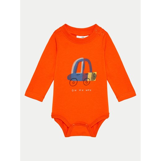 Coccodrillo Body dziecięce ZC4112101MBN Czerwony ze sklepu MODIVO w kategorii Body niemowlęce - zdjęcie 182634354