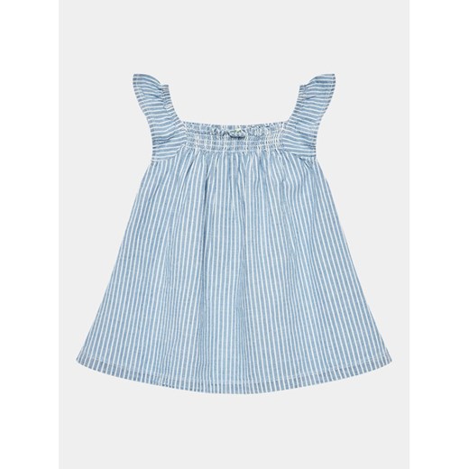 United Colors Of Benetton Sukienka codzienna 47PQAV00A Niebieski Regular Fit ze sklepu MODIVO w kategorii Sukienki niemowlęce - zdjęcie 182634383
