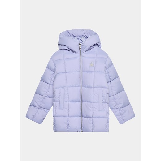 United Colors Of Benetton Kurtka zimowa 2WU0CN02J Fioletowy Regular Fit ze sklepu MODIVO w kategorii Kurtki dziewczęce - zdjęcie 182634420