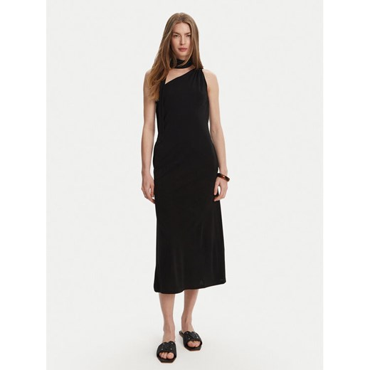 Max Mara Sukienka koktajlowa Verbena 2516621068 Czarny Regular Fit ze sklepu MODIVO w kategorii Sukienki - zdjęcie 182634431