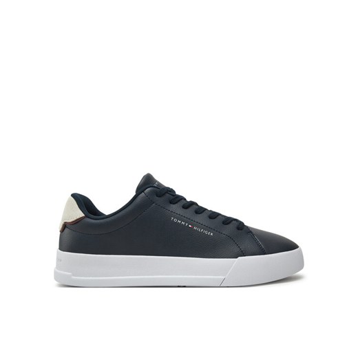 Tommy Hilfiger Sneakersy Th Court Lth Detail Ess FM0FM05367 Granatowy Tommy Hilfiger 41 MODIVO