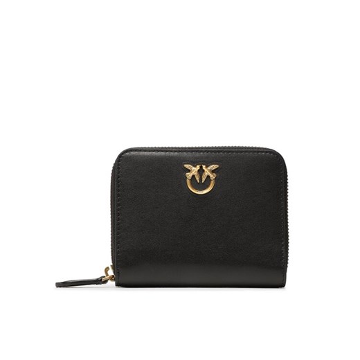 PINKO Duży Portfel Damski Taylor Zip Around 100249 A0F1 Czarny ze sklepu MODIVO w kategorii Portfele damskie - zdjęcie 182634444