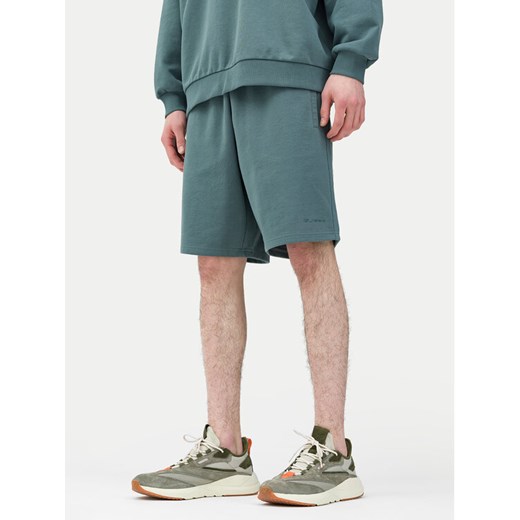 4F Szorty sportowe 4FWSS24TSHOM342 Zielony Regular Fit ze sklepu MODIVO w kategorii Spodenki męskie - zdjęcie 182634480