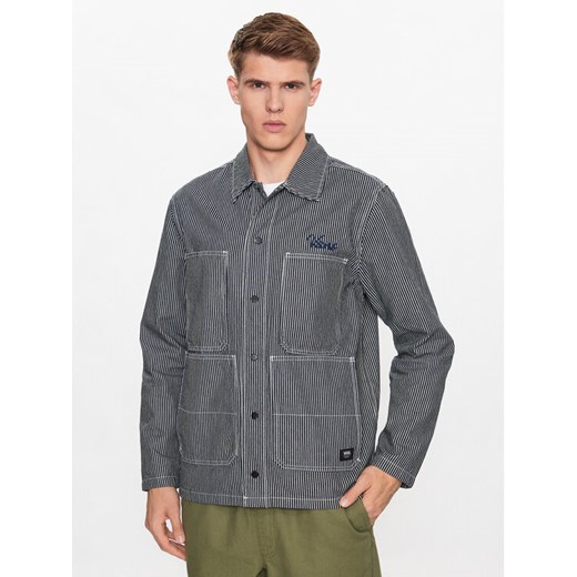 Vans Kurtka przejściowa Hickory Stripe Drill Chore Coat VN0008G2 Szary Regular Fit ze sklepu MODIVO w kategorii Kurtki męskie - zdjęcie 182634590