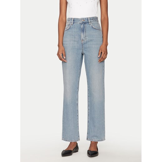 Marella Jeansy Mom 2513181084 Niebieski Mom Fit ze sklepu MODIVO w kategorii Jeansy damskie - zdjęcie 182634641