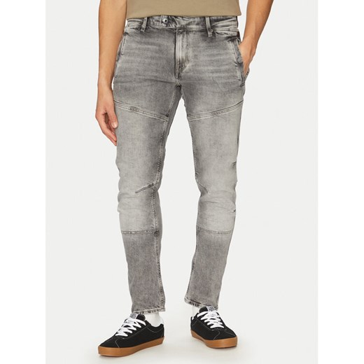 G-Star Raw Jeansy Diver 3D D26465-D931 H095 Szary Slim Fit ze sklepu MODIVO w kategorii Jeansy męskie - zdjęcie 182634670