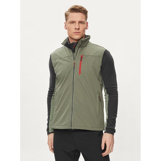CMP Kamizelka 30A9317 Zielony Regular Fit ze sklepu MODIVO w kategorii Kurtki męskie - zdjęcie 182634672
