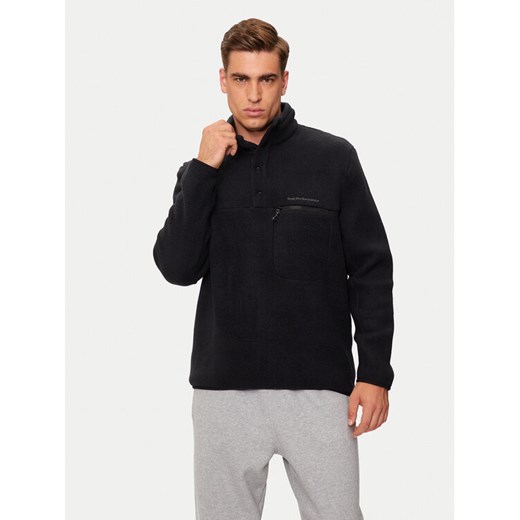 Peak Performance Polar G78899010 Czarny Relaxed Fit ze sklepu MODIVO w kategorii Bluzy męskie - zdjęcie 182634703