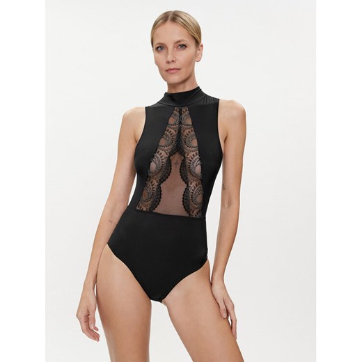 Chantelle Body Mystic C11YT9 Czarny ze sklepu MODIVO w kategorii Body damskie - zdjęcie 182634782