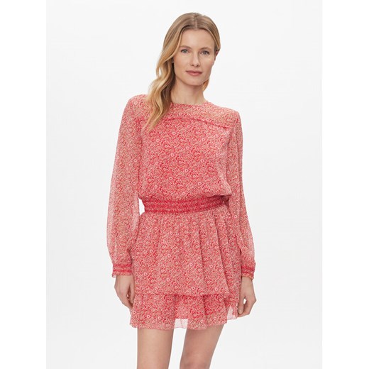 Pepe Jeans Sukienka letnia Bridget PL953440 Różowy Regular Fit ze sklepu MODIVO w kategorii Sukienki - zdjęcie 182634803