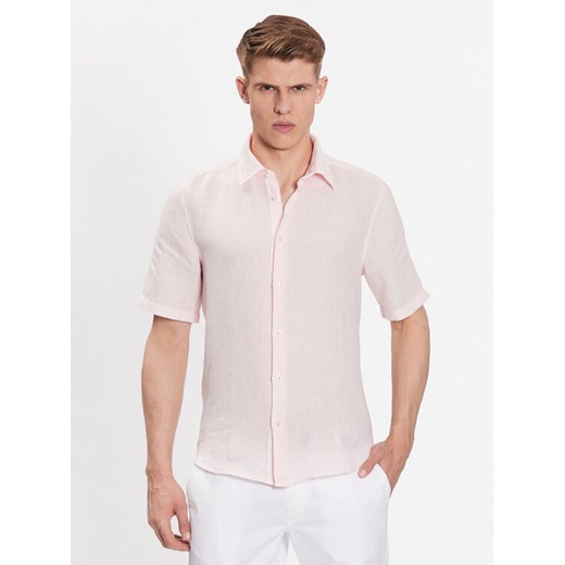 Boss Koszula Rash_2 50489345 Różowy Regular Fit ze sklepu MODIVO w kategorii Koszule męskie - zdjęcie 182634804