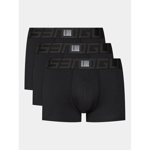 Guess Komplet 3 par bokserek Idol U4RG01 K6YW0 Czarny ze sklepu MODIVO w kategorii Majtki męskie - zdjęcie 182634821