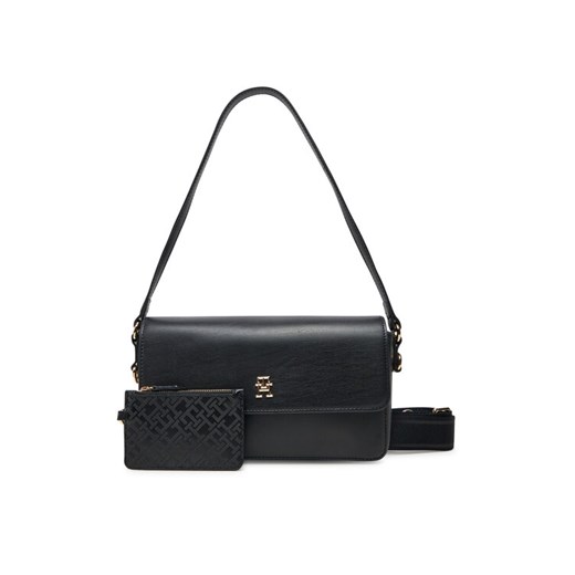 Tommy Hilfiger Torebka Th Distinct Conv Crossover AW0AW17219 Czarny ze sklepu MODIVO w kategorii Listonoszki - zdjęcie 182634872